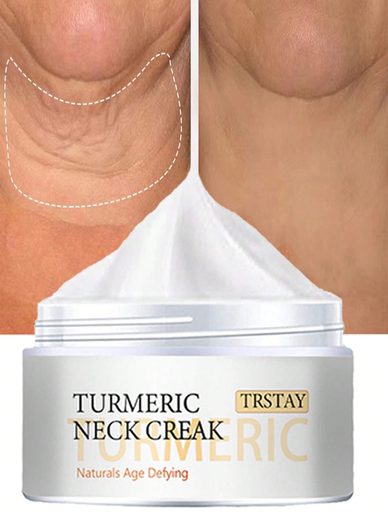 Skin Lightening and Firming Neck Cream, Moisturizes Skin, Beautifies Neck
