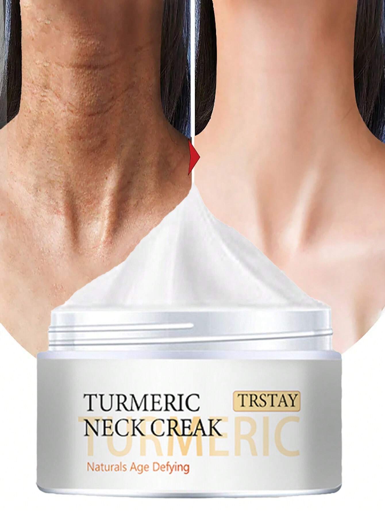 Skin Lightening and Firming Neck Cream, Moisturizes Skin, Beautifies Neck