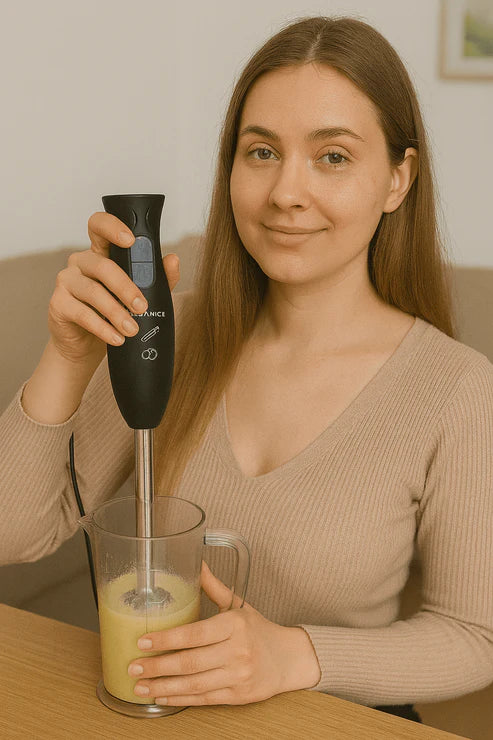 Mornice Premium Hand Blender – Lightweight, Powerful & Easy to Use